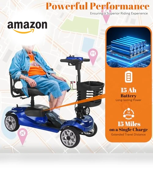 4-Wheel Mobility Scooter — Mobility Scooters, Mbxcooter