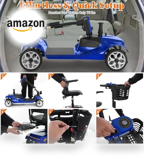 4-Wheel Mobility Scooter — Mobility Scooters, Mbxcooter