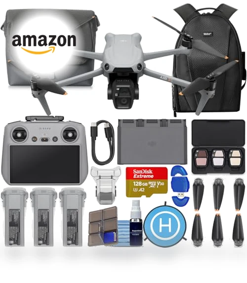 Air 3S Drone with RC 2 Fly More Combo — Drones, DJI