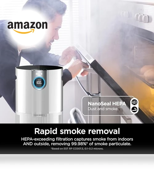 Air Purifier for Home Large Room — HEPA Air Purifiers, Shark
