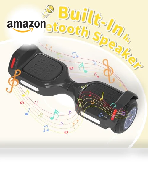 Bluetooth Scooter with LED Lights & APP Control — Electric Self-Balancing Scooters, SIMATE