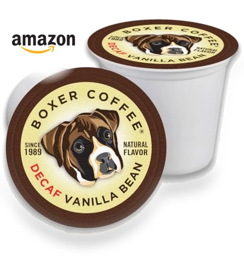 Decaf Vanilla Bean Coffee Pods — Coffee, Boxer Coffee