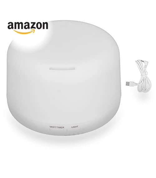 Essential Oil Diffuser Humidifier with LED Lights — Diffusers, EVTSCAN