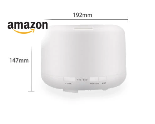 Essential Oil Diffuser Humidifier with LED Lights — Diffusers, EVTSCAN