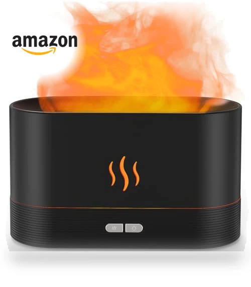 Flame Air Humidifier with Fire LED Light — Diffusers