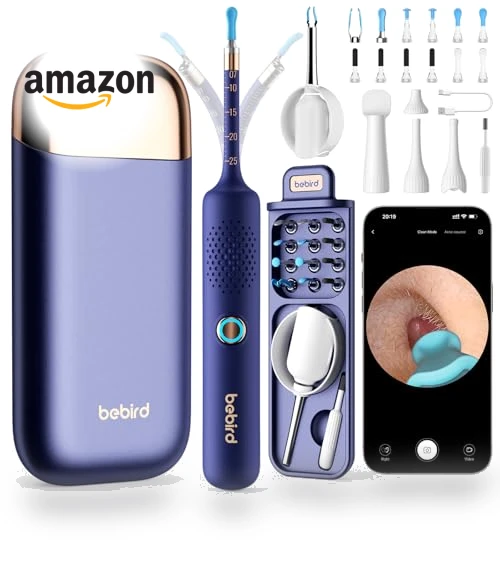 Flexible Ear Wax Removal Tool Camera — Wax Removal, BEBIRD