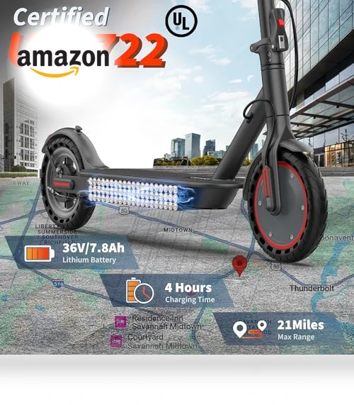 Folding Electric Scooter with Seat — Push Scooters, Riuiio