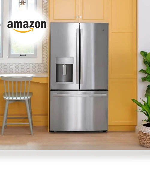 French Door Counter Depth Refrigerator — Mini Fridges, GE