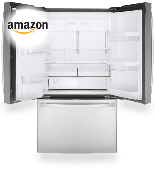 French Door Counter Depth Refrigerator — Mini Fridges, GE