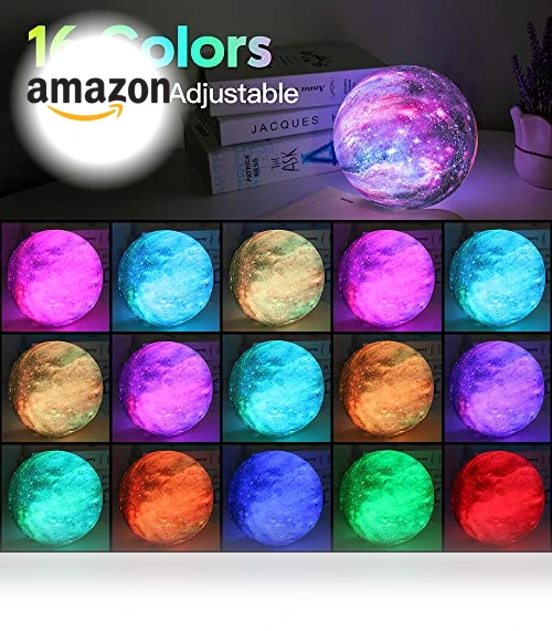 Moon Lamp Galaxy Lamp — Night Lights, BRIGHTWORLD