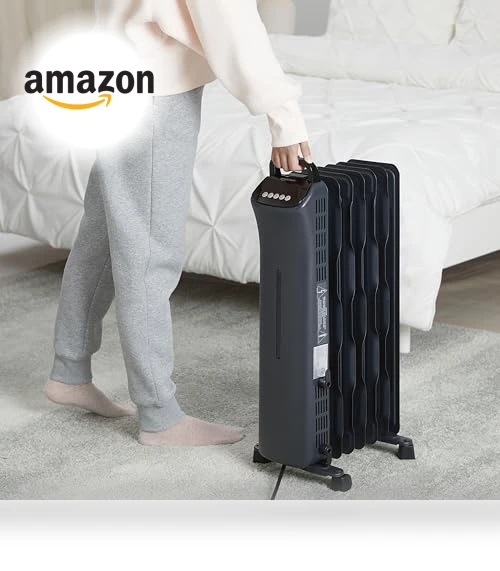 Portable Radiator Heater — Portable Heating Solutions, Amazon Basics