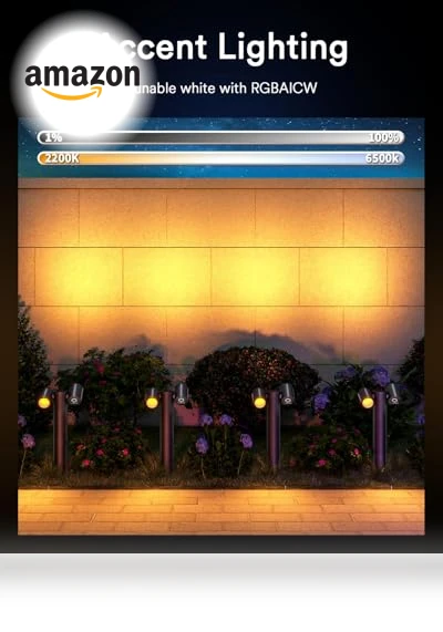 Smart Pathway Light Pro — Outdoor Security & Flood Lighting, Lumary