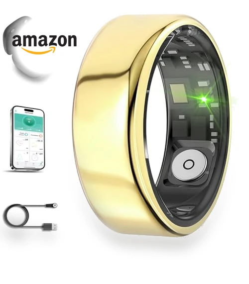 Smart Ring with Charging Box — Smart Rings, Hivisuals