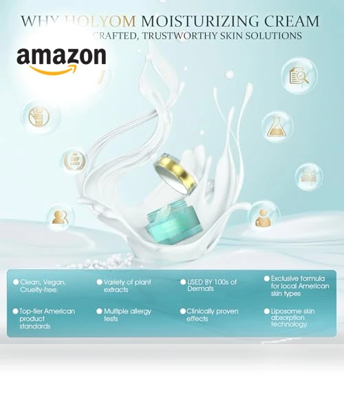 Anti-Aging Face Moisturizer — Creams & Moisturizers, HOLYOM