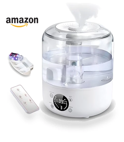 Cool Mist Ultrasonic Humidifier — Air Moisturizers, QWUE