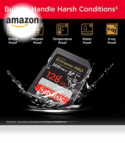 Extreme PRO SDXC UHS-I Memory Card — CompactFlash Storage, SanDisk