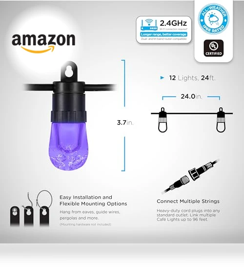 Smart Color Changing String Lights — String Lights, Enbrighten