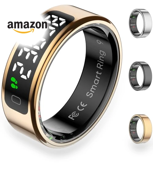 Smart Ring with Display Screen — Wearable Accessories, Emerhome