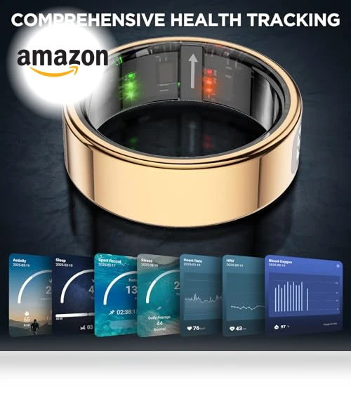 Smart Ring with Display Screen — Wearable Accessories, Emerhome