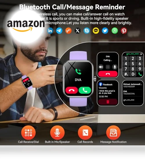Smart Watch with Alexa Built-in — Smartwatches