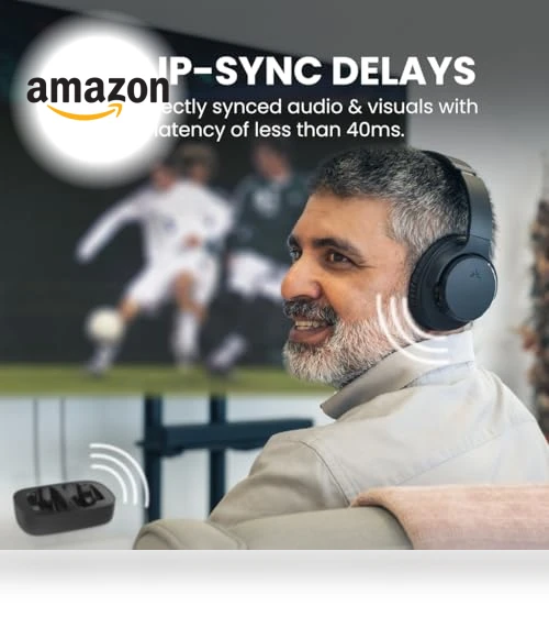Wireless TV Headphones — Over-Ear Headphones, Avantree