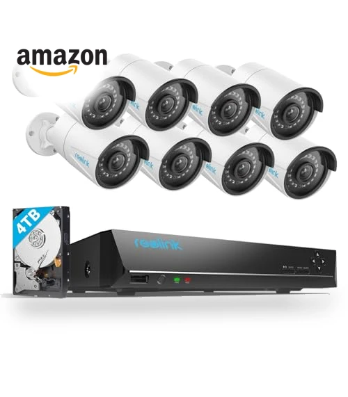 16CH 5MP Home Security Camera System — Security Cameras, Reolink