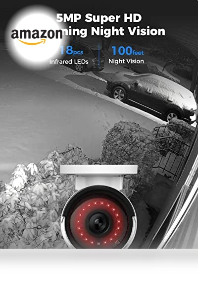 16CH 5MP Home Security Camera System — Security Cameras, Reolink