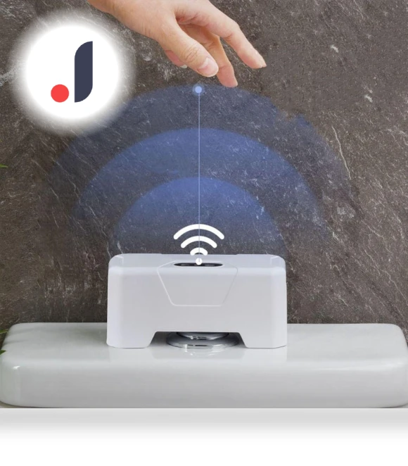 Automatic Touchless Toilet Flush Button — Hand Dryers, MUXUE