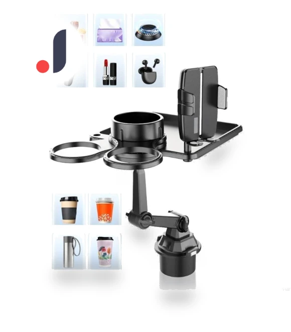Car Cupholder Phone Mount Holder — Dashboard Installation Kits, Auto Parts Decorate