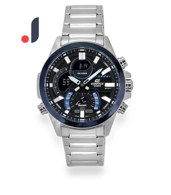 Edifice Smartphone Link Analog-Digital Quartz Men's Watch — Men's Timepieces, Casio