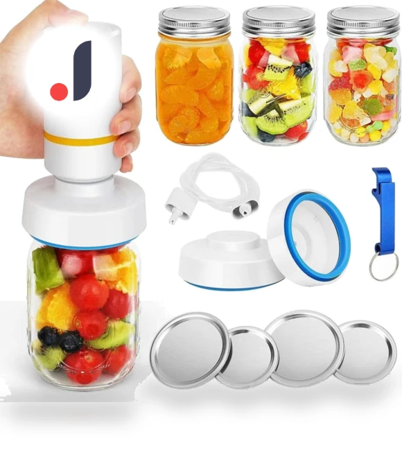 Electric Vacuum Sealer for Mason Jars — Vacuum Bags, Wrigleys