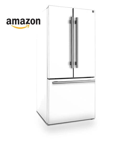 Espresso Gallipoli French Door Stainless Steel Refrigerator — Cooling Solutions, Forno