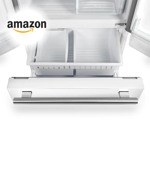 Espresso Gallipoli French Door Stainless Steel Refrigerator — Cooling Solutions, Forno