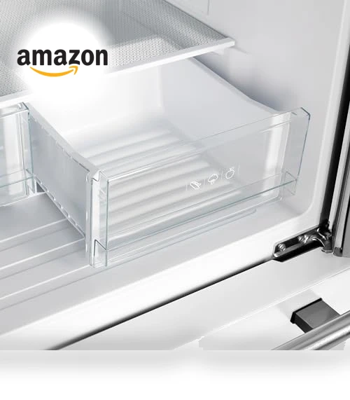 Espresso Gallipoli French Door Stainless Steel Refrigerator — Cooling Solutions, Forno