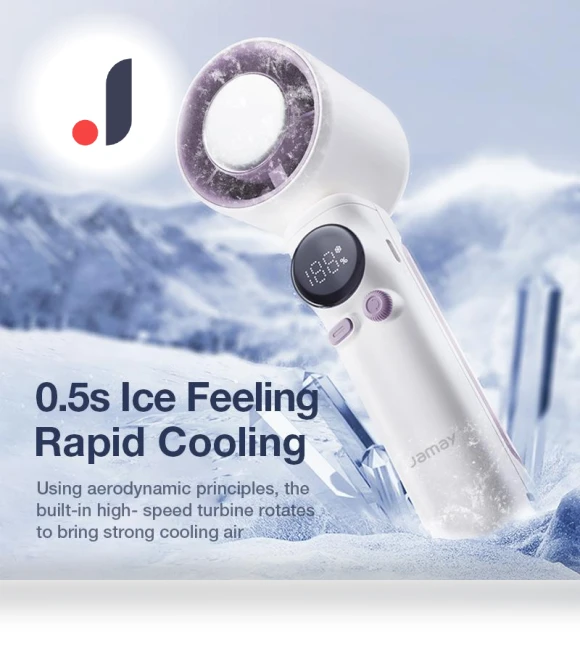 Handheld Mini Fan — Portable Cooling Solutions, JOHO