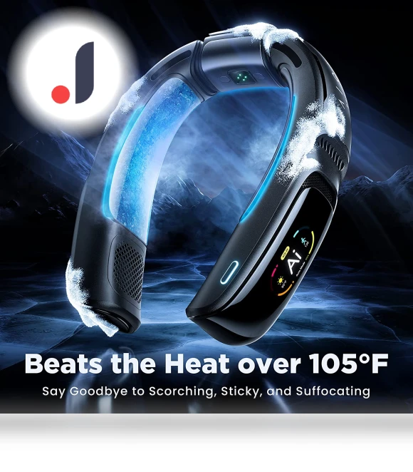 Hanging Neck Fan — Portable Cooling Solutions, JOHO - CarGear