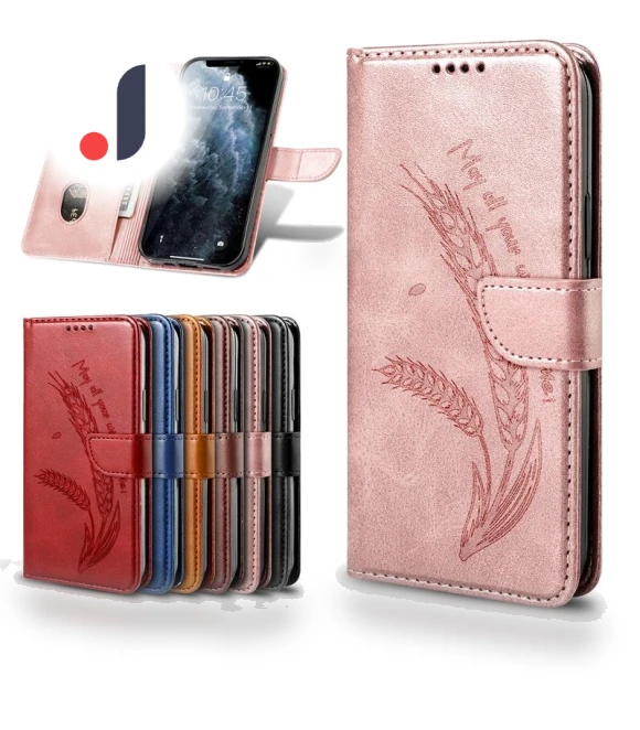 Leather Phone Case with Card Holder — Flip Cases, huhong718
