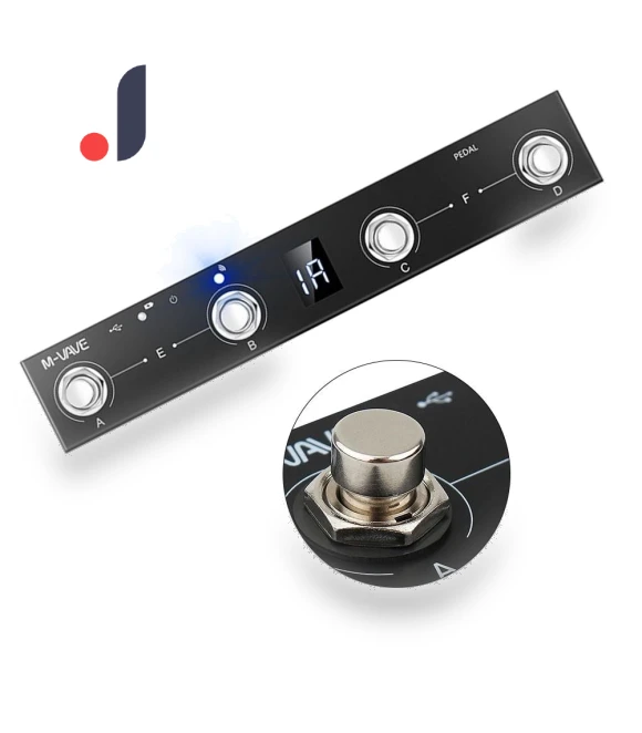 Portable MIDI Controller Footswitch — MIDI Control Devices, M-VAVE