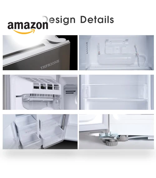 Side-by-Side Refrigerator with Ice Maker and Water Dispenser — Cooling Solutions, THFRIONE