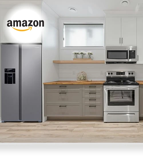 Side-by-Side Refrigerator with Ice Maker and Water Dispenser — Cooling Solutions, THFRIONE