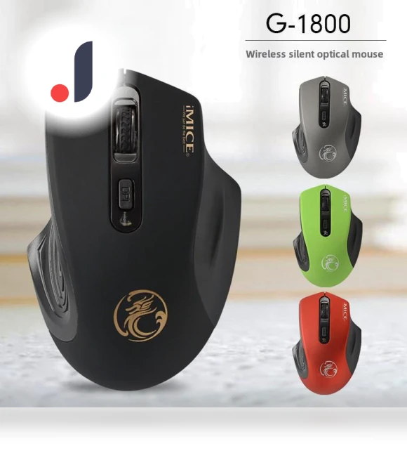 Silent Wireless Gaming Mouse — Mouse Pads, Computer boost