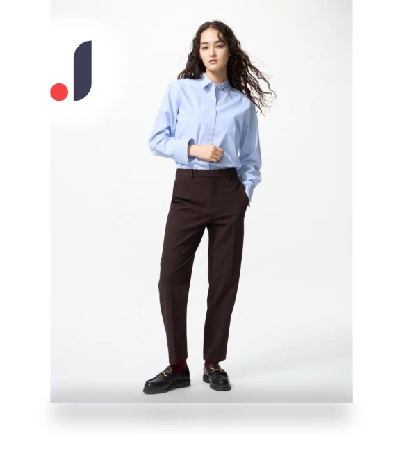 Smart Ankle-Length Pants — Casual, Uniqlo