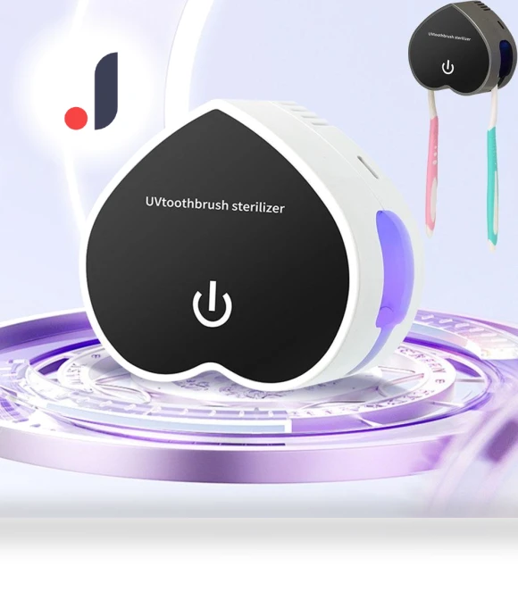 Smart UV Sterilizer for Toothbrushes — Travel Toothbrush Holders, Qingzhichen
