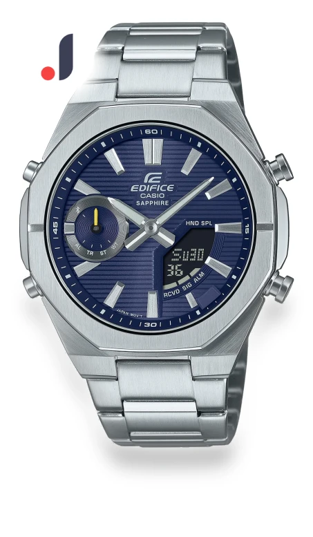 Smartphone Link Watch with Bluetooth, Sapphire Glass — Men's Timepieces, Casio