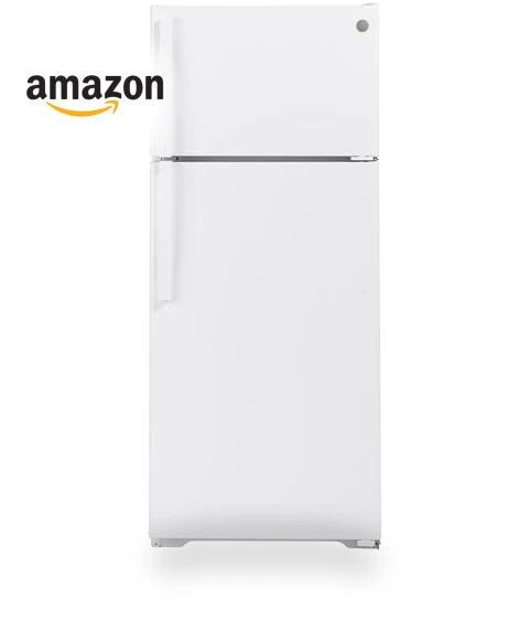 White Top-Freezer Refrigerator — Mini Fridges, Lowes