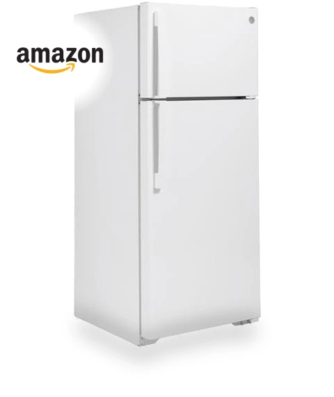 White Top-Freezer Refrigerator — Mini Fridges, Lowes