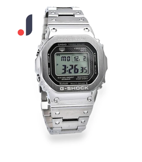 Digital Smartphone Link Full Metal Tough Solar Watch — Men's Timepieces, Casio