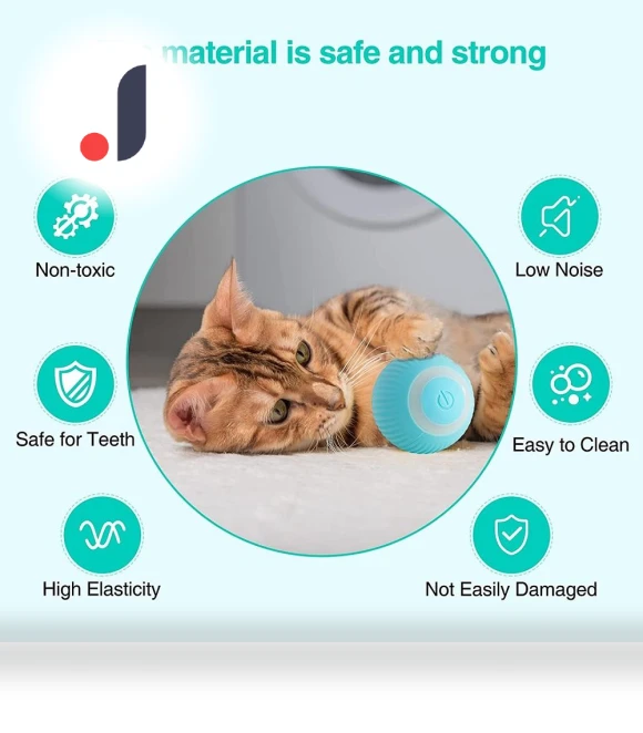 Electric Cat Ball Toy — Cat Playthings, Skyfree