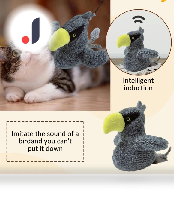 Electric Smart Pet Cat — Interactive Animal Companions, futures