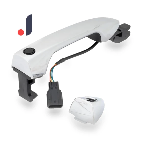 Exterior Door Handle with Smart Key Door Lock Button — Keyless Entry, Tautoparts